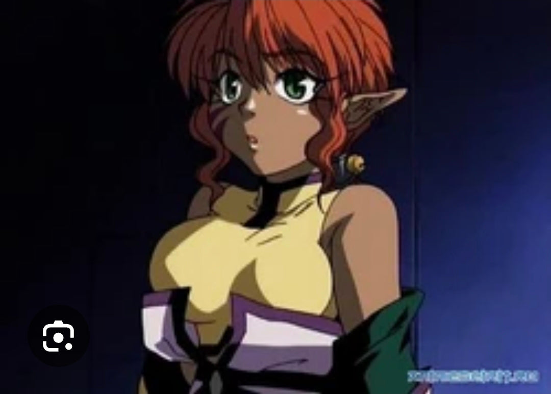 Saiyuki: Lirin (Yokai Princess) animation genga