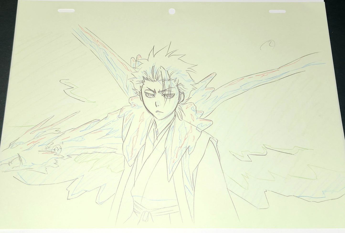 Bleach: Toshiro
Hitsugaya Hyõrinmaru's Bankaianimation genga