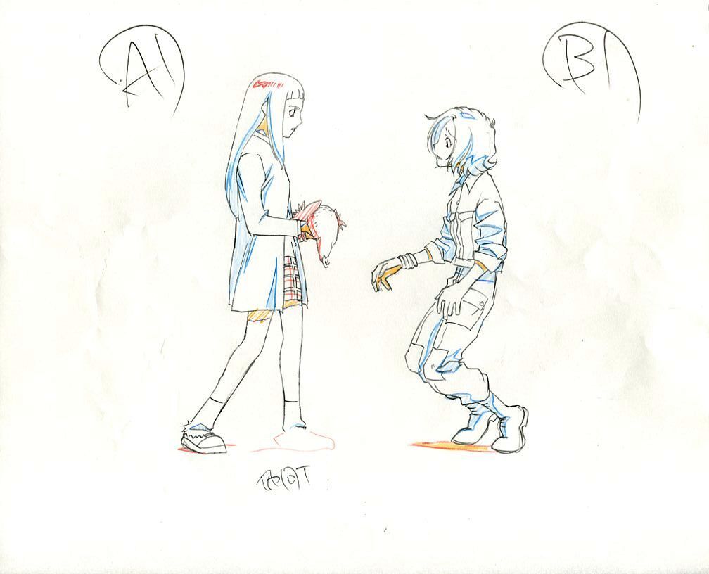 Wolf's Rain: Toboe animation douga