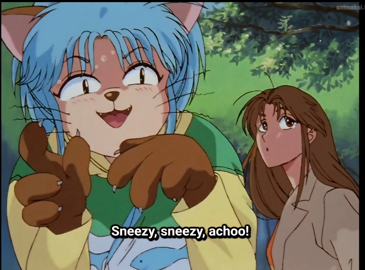 Yu Yu Hakusho: Botan cat mode animation cel (RARE)