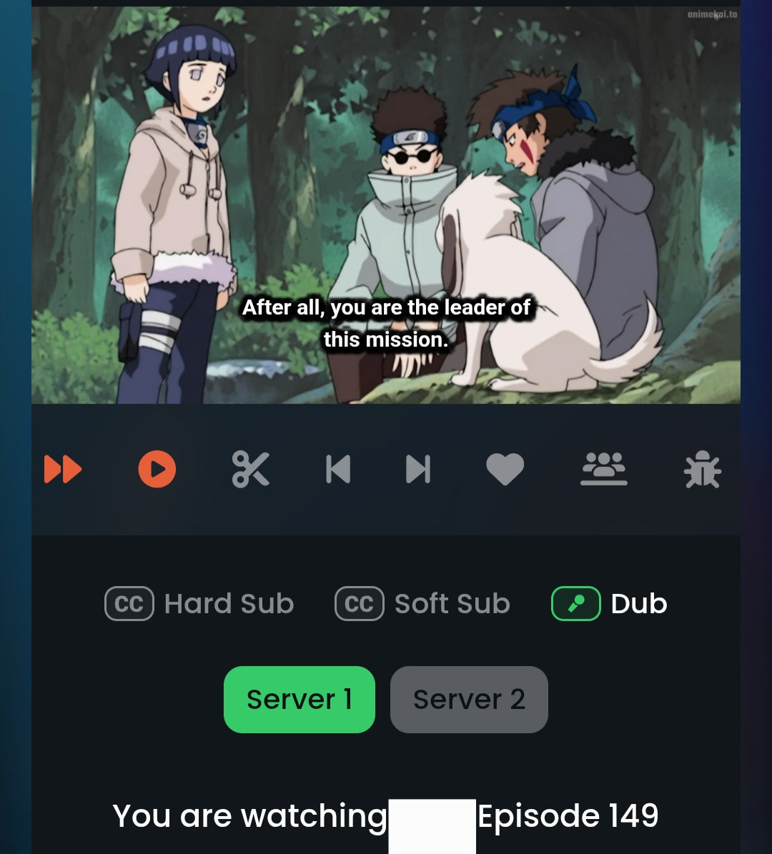 Naruto: Hinata, Kiba, Shino, and Akamaru animation douga