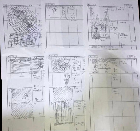 Hunter X Hunter: Ending storyboard