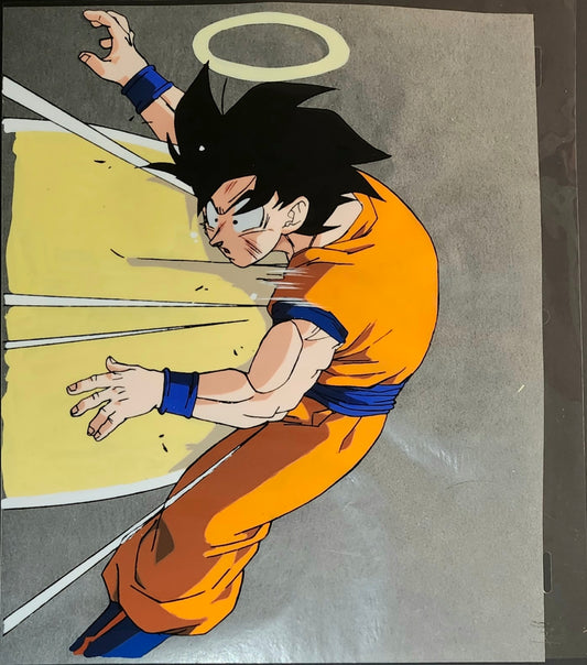 Dragonball Z: Goku animation Cel Fusion Reborn