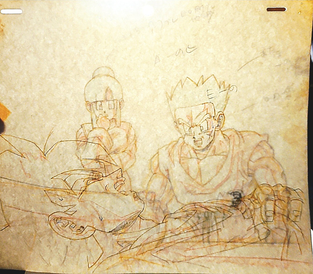 Dragonball z: Goku heart virus + Chi-chi+ Yamcha 6 pc